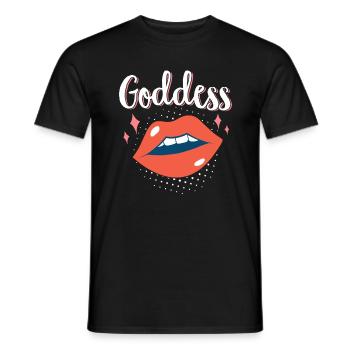 Feminist Women's Rights Female - Men's T-Shirt - black - Front - AI Model Male 178 light (178cm)