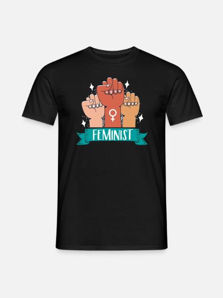 Feminist Women's Rights Female - Men's T-Shirt - black