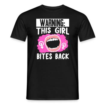 Droits des femmes féministes Femmes - T-shirt homme - noir - Devant - AI Model Male 178 light (178cm)