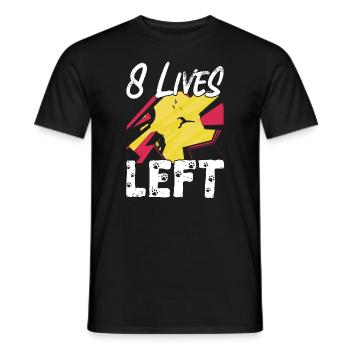 Parkour Freerunning Traceur - Männer T-Shirt - Schwarz - Vorne - AI Model Male 178 light (178cm)