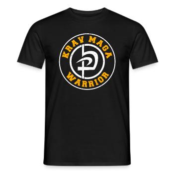 Krav Maga Apparel Israeli Self - Men's T-Shirt - black - Front - AI Model Male 178 light (178cm)