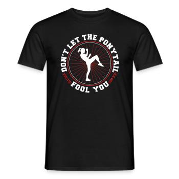 Krav Maga Apparel Israeli Self - Men's T-Shirt - black - Front - AI Model Male 178 light (178cm)