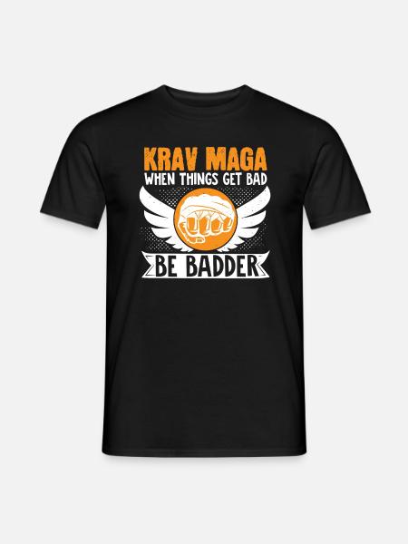 Krav Maga Apparel Israélien Self - T-shirt homme - noir