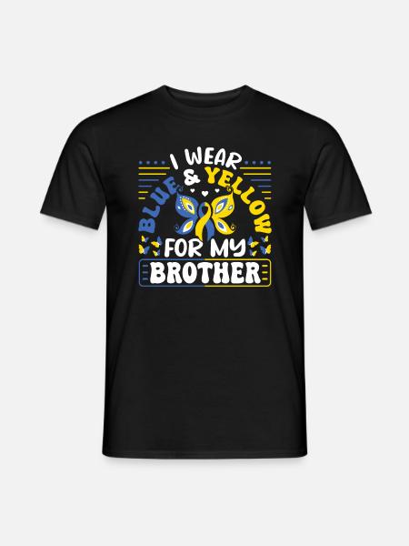 Down Syndrome Awareness Month - Männer T-Shirt - Schwarz