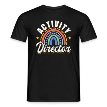 Awesome Activity Director - Männer T-Shirt - Schwarz - Vorne - AI Model Male 178 light (178cm)
