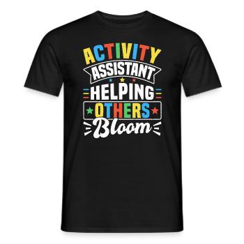 Awesome Activity Director - Männer T-Shirt - Schwarz - Vorne - AI Model Male 178 light (178cm)