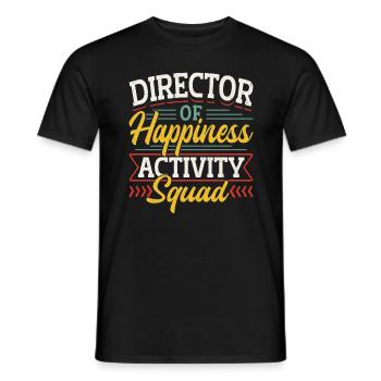 Activity Director Appreciation - Männer T-Shirt - Schwarz - Vorne - AI Model Male 178 light (178cm)
