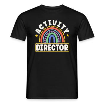 Activity Director Appreciation - Männer T-Shirt - Schwarz - Vorne - AI Model Male 178 light (178cm)