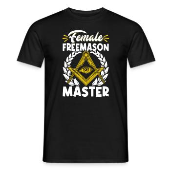 Masonic Freemasonry Fraternal - Männer T-Shirt - Schwarz - Vorne - AI Model Male 178 light (178cm)