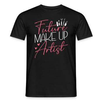 Beautician Lashes Skincare Future - Männer T-Shirt - Schwarz - Vorne - AI Model Male 178 light (178cm)