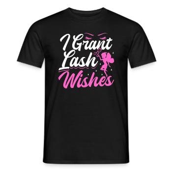 Makeup Artist Beautician & - Männer T-Shirt - Schwarz - Vorne - AI Model Male 178 light (178cm)