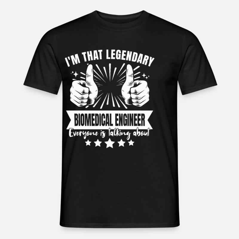 Legendary Biomedical Engineer Legend - Men's T-shirt - black