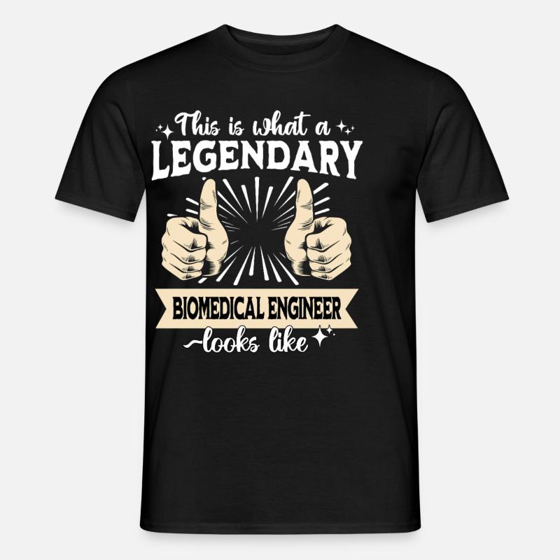 Legendary Biomedical Engineer - Men’s T-shirt - black