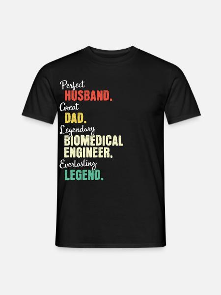 Biomedical Engineer Dad - Men's T-Shirt - black
