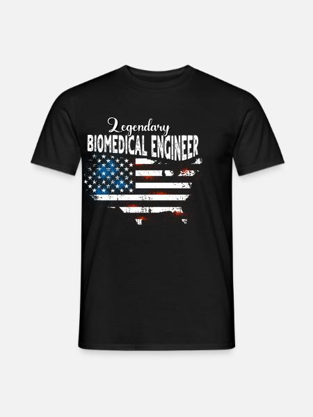Biomedical Engineer US - Men's T-Shirt - black