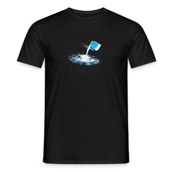 Lait Galactique Voie Lactée - T-shirt homme - noir - Devant - AI Model Male 178 light (178cm)
