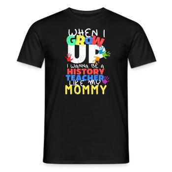 Geschichtslehrer Geschichtsunterricht Hamlet - Männer T-Shirt - Schwarz - Vorne - AI Model Male 178 light (178cm)