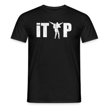 Choreographed tap dance tap dancer tap dance - Men's T-Shirt - black - Front - AI Model Male 178 light (178cm)
