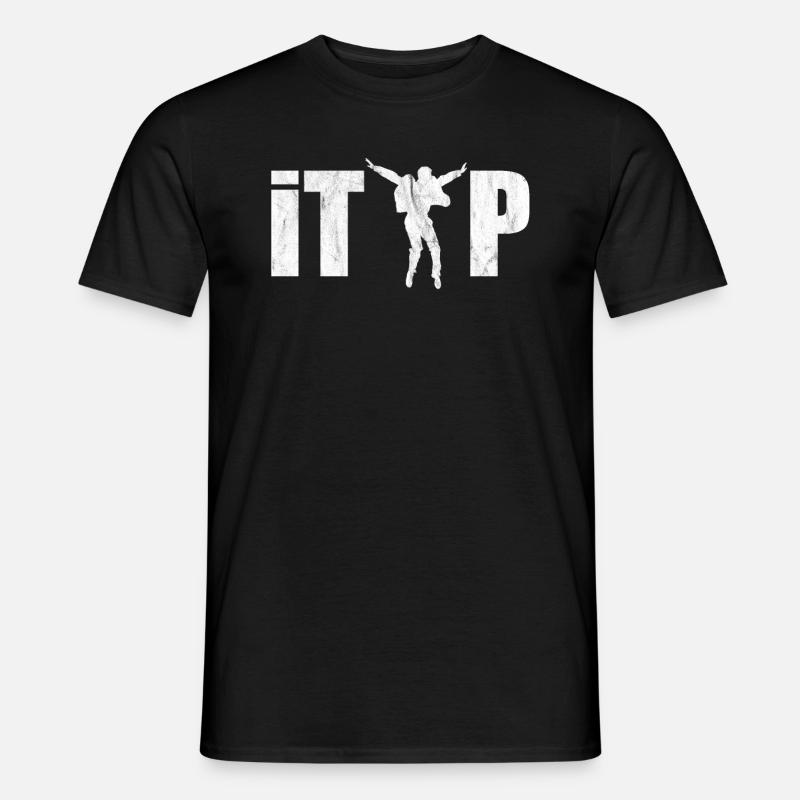 Choreographiertstepptanz Stepptänzer Stepptanz - Männer T-Shirt - Schwarz