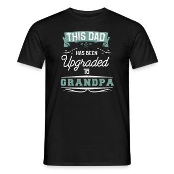 Grand-papa Grand-papa Cadeau Grand-papa - T-shirt homme - noir - Devant - AI Model Male 178 light (178cm)