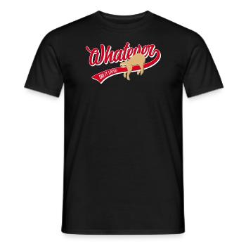 Whatever-paresseux paresseux Prokrastinieren - T-shirt homme - noir - Devant - AI Model Male 178 light (178cm)