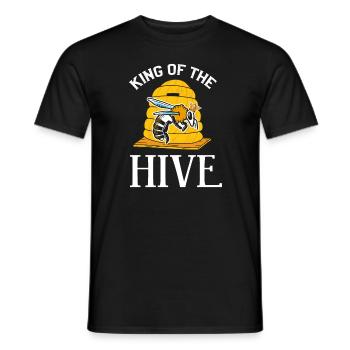 Save the Bees Biene Insekt Honigbiene Imker Honig - Männer T-Shirt - Schwarz - Vorne - AI Model Male 178 light (178cm)