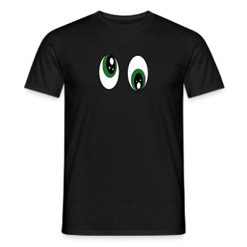 Drôle de regards - T-shirt homme - noir - Devant - AI Model Male 178 light (178cm)