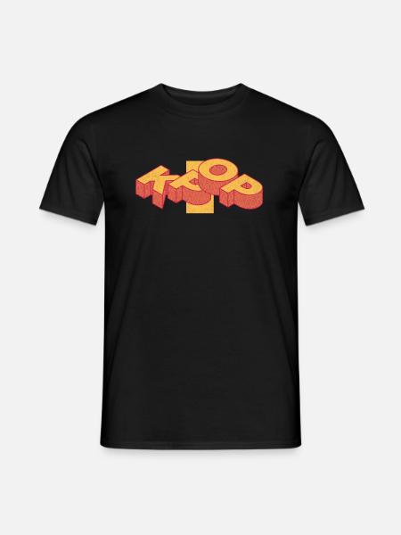 kpop - T-shirt homme - noir