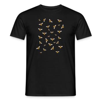 Beekeeper Bees Honey - Men's T-Shirt - black - Front - AI Model Male 178 light (178cm)