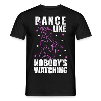 Danse GymTrainer - T-shirt homme - noir - Devant - AI Model Male 178 light (178cm)