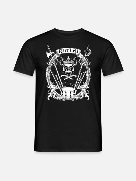 Drummer Schlagzeuger Paradiddle - Men's T-Shirt - black