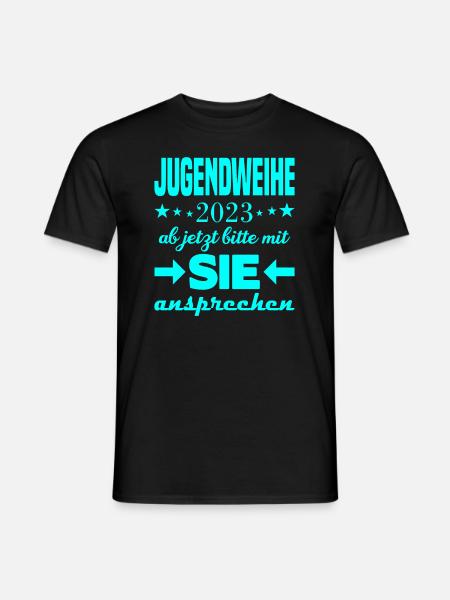 Jugendweihe 2023 - Männer T-Shirt - Schwarz
