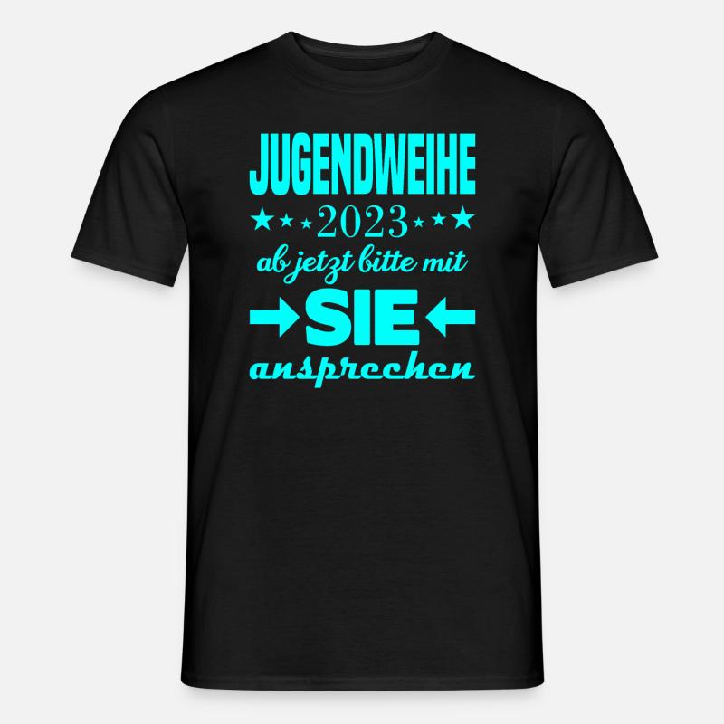 Jugendweihe 2023 - Männer T-Shirt - Schwarz