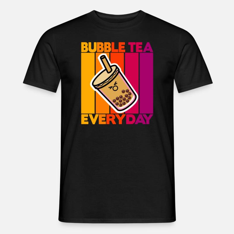 Bubble Tea Everyday - Männer T-Shirt - Schwarz