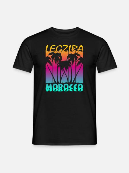 Legzira Morocco - Männer T-Shirt - Schwarz