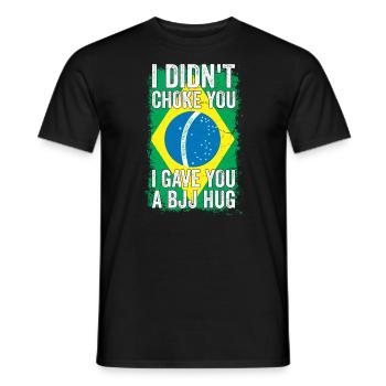 Martial Arts BJJ Brazilian Jiu Jitsu - Männer T-Shirt - Schwarz - Vorne - AI Model Male 178 light (178cm)