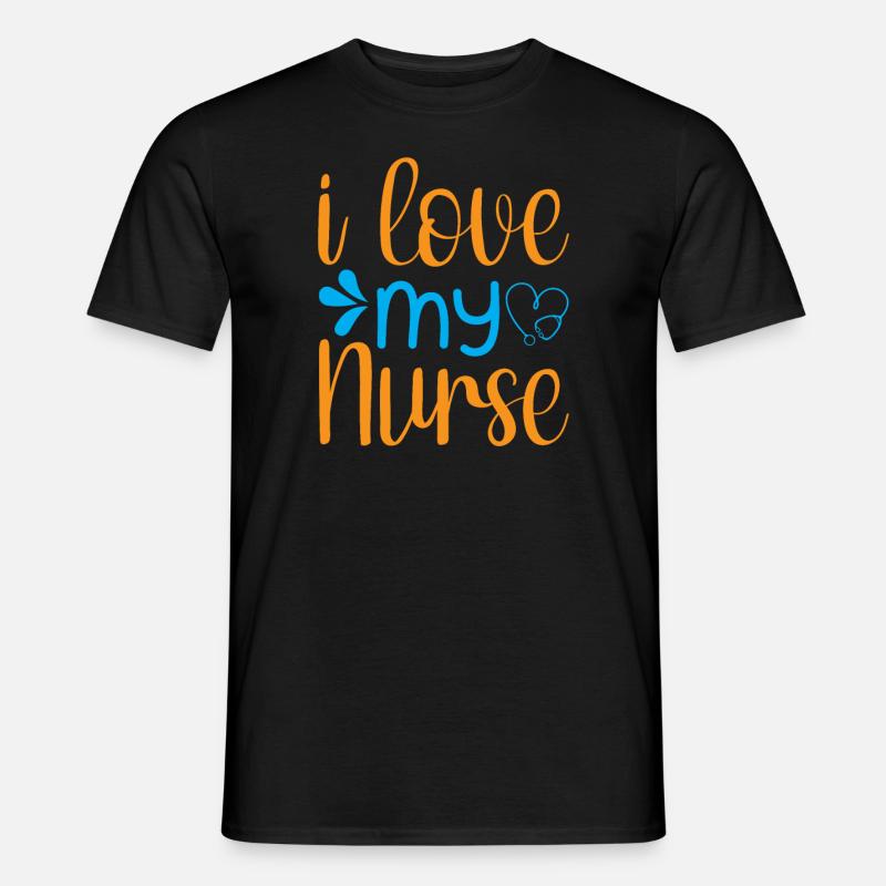 KRANKENSCHWESTER Pflegerin - Männer T-Shirt - Schwarz