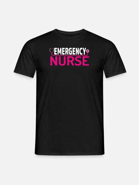 Emergency Nurse - Men's T-Shirt - black
