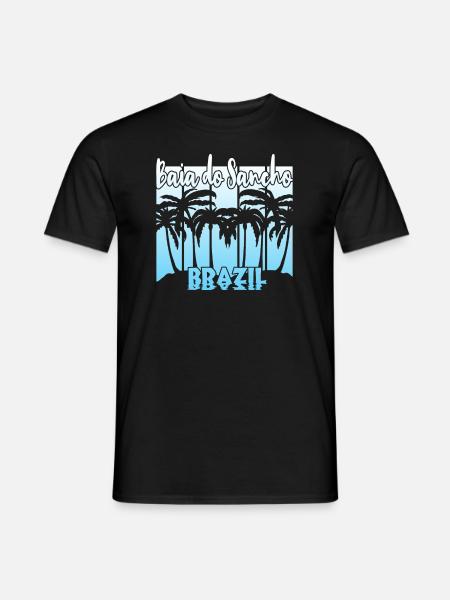 Baia do Sancho - Brazil - Men's T-Shirt - black