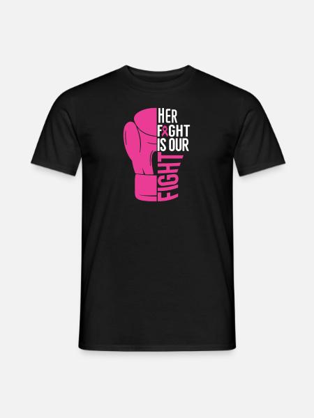 Votre combat est notre combat - T-shirt homme - noir