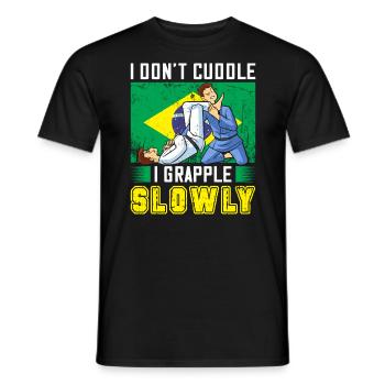Martial Arts BJJ Brazilian Jiu Jitsu - Männer T-Shirt - Schwarz - Vorne - AI Model Male 178 light (178cm)