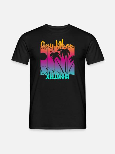 Quy Nhon Vietnam - Men's T-Shirt - black