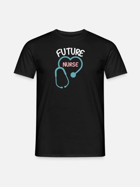 Future Nurse - Men's T-Shirt - black