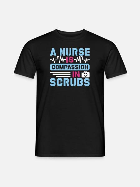 Nurse Mercy - Men's T-Shirt - black