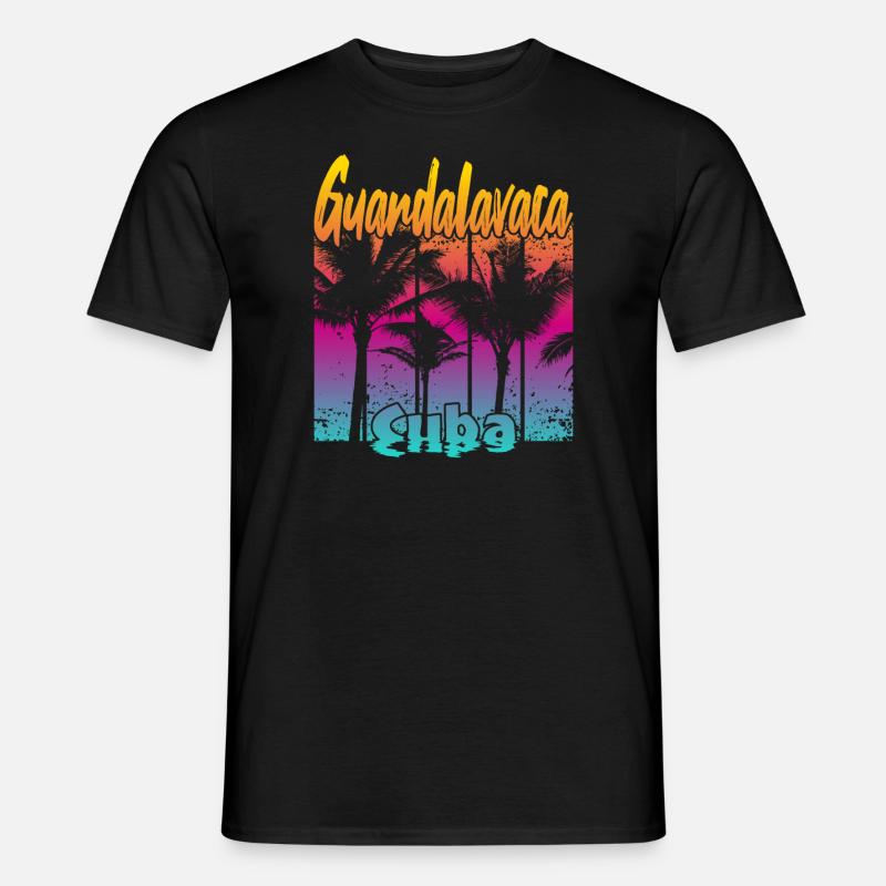 Guardalavaca Cuba - Männer T-Shirt - Schwarz