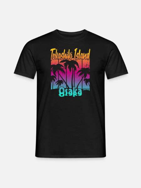 Tokashiki Island Osaka - Men's T-Shirt - black