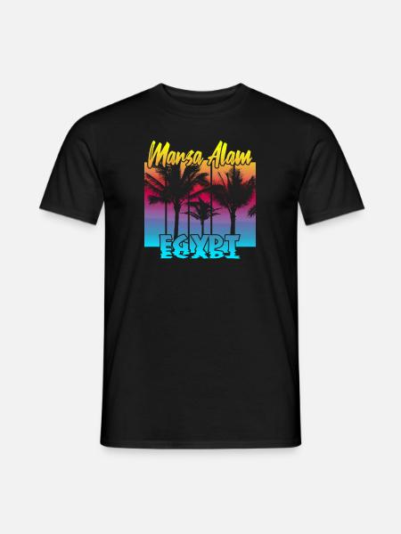 Marsa Alam Egypt - Männer T-Shirt - Schwarz