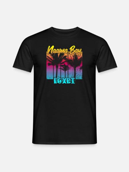 Naama Bay Egypt - Men's T-Shirt - black