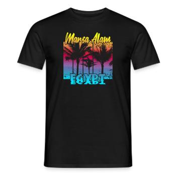 Marsa Alam Egypt - Männer T-Shirt - Schwarz - Vorne - AI Model Male 178 light (178cm)