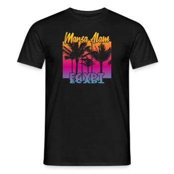 Marsa Alam Egypt - Männer T-Shirt - Schwarz - Vorne - AI Model Male 178 light (178cm)